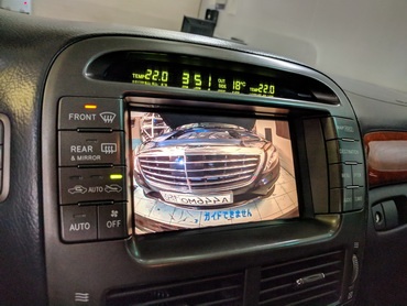 Установка штатной магнитолы и камеры в Lexus LS 430