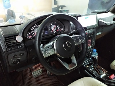 Mercedes G W463. Модернизация салона Гелендваген
