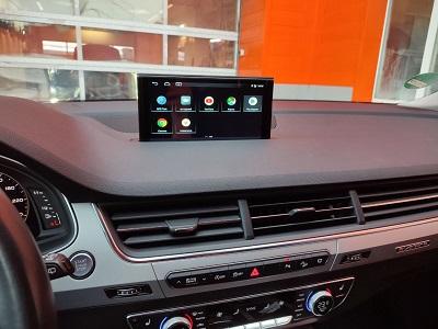 Audi Q7. Андроид на штатный экран без замены монитора